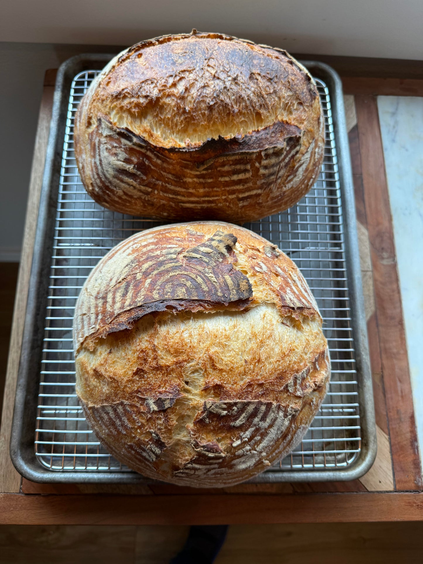 Rustic White Bread Loaf